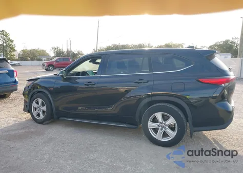 2021 Toyota Highlander L из США, поврежденный, VIN 5TDCZRAH5MS082175